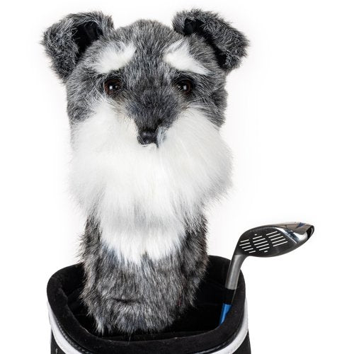 Daphne's Headcovers Schnauzer Driver Headcover | Premium Driver Headcovers | Funny Golf Club Covers | Stylish Protection for Your Clubs | Men's Golf Gear | Driver Headcover for Men and Women