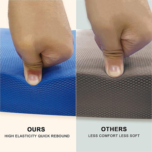 5BILLION Foam Balance Pad - Non-Slip Stability Pad for Physical Therapy & Yoga | Ideal for Fitness Workouts