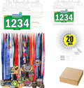 SO SHE DID Race Medal Holder - Stylish Wall Hanger for Marathon & Runner Medals | Durable Display
