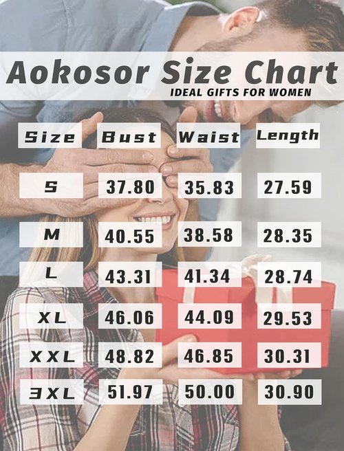 Aokosor Summer Tops for Women - Casual Loose Fitting Workout Outfits | 2025 Collection