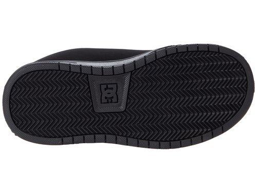 DC Boy's GAVELER Skate Shoe, Black, 12 M M US Big Kid