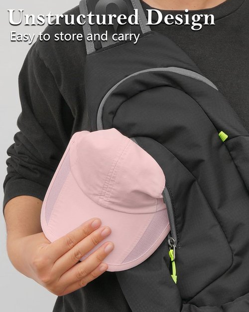GADIEMKENSD Quick Dry Run Hat - Cooling Breathable Mesh Design for Ultimate Comfort
