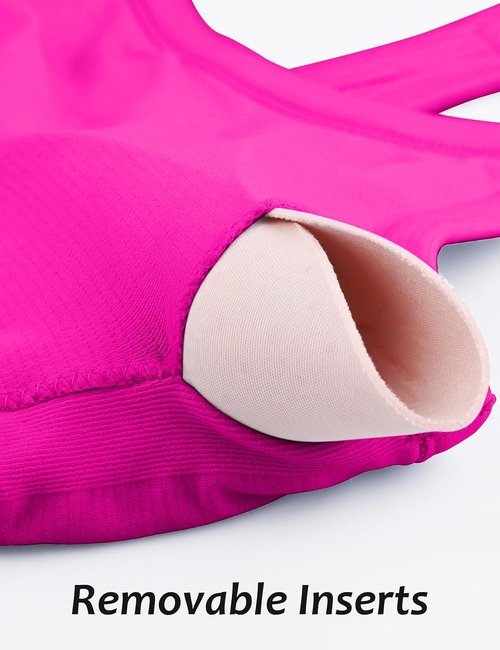 MathCat Workout Tank Tops - Sleeveless Athletic Shirts with Built-In Bra for Women | Seamless Racerback Design