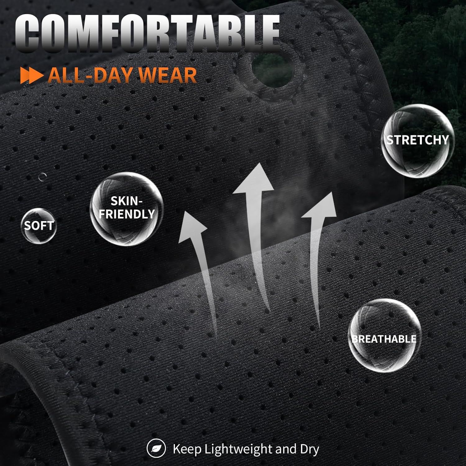 Skiennix Belly Band Holster - Comfortable & Breathable Neoprene Waistband | Fits Most Handguns