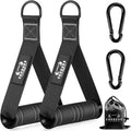 Skiennix Heavy Duty Exercise Handles - Durable Gym Cable Attachments for Resistance Bands & Machines