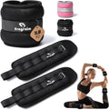 Skiennix Ankle Weights - Comfortable 1/2/3/4/6/8/10 LBS for Fitness, Dance & Physical Therapy