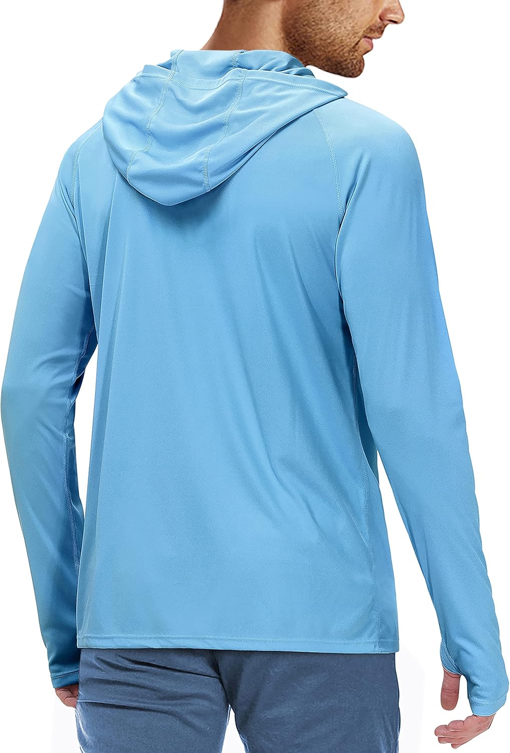 Roadbox Fishing Shirt for Men - UPF 50+ Long Sleeve UV Sun Protection Hoodie | Ideal for Outdoor Activities