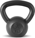 ProsourceFit 15 LB Solid Cast Iron Kettlebell - Ideal for Full Body Workouts and Strength Training