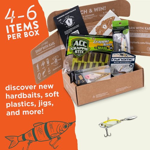Catch Co Mystery Tackle Box - Panfish & Trout Fishing Kit | Ideal for Crappie, Bluegill & Sunfish