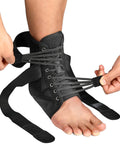 Quick Lace Up Ankle Brace - Adjustable Support with Removable Splints for Injury Recovery | Unisex