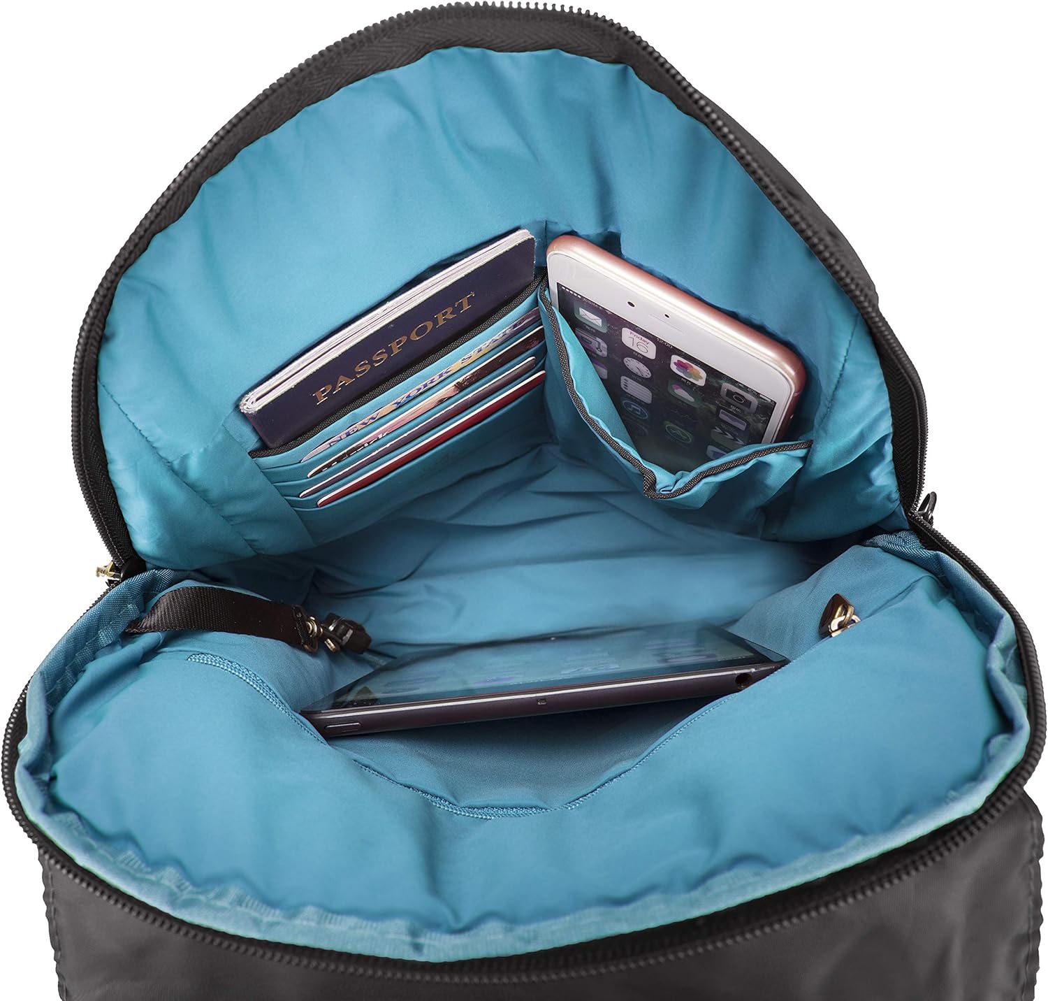 Travelon Anti-Theft Slim Backpack - Stylish, Secure Design for Travel | Lightweight & Compact