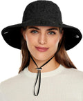 Skiennix Waterproof Bucket Rain Hat - Wide Brim UPF50+ Sun Protection | Foldable & Soft Beach Hat