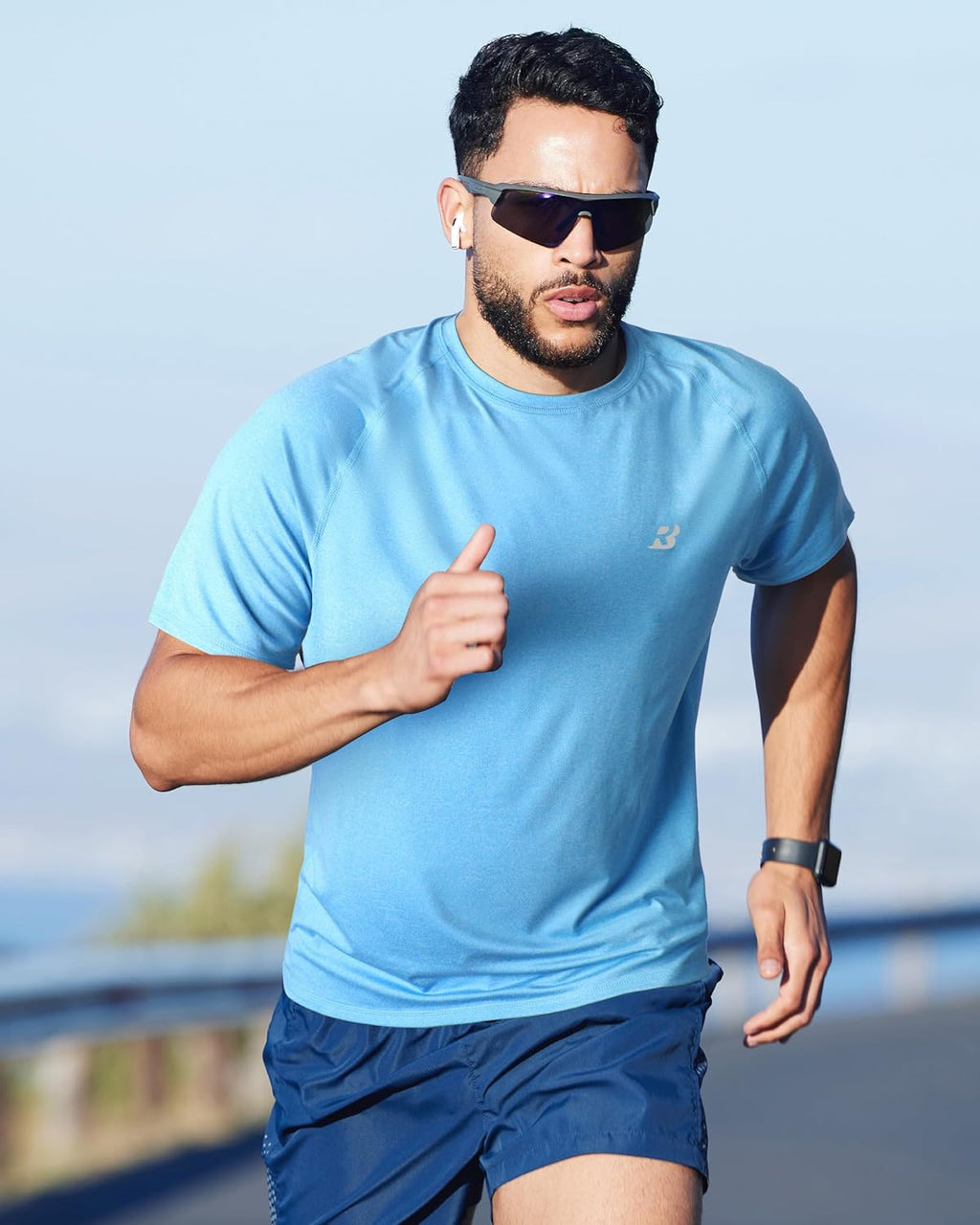 Roadbox Swim Shirts | Short Sleeve UV Protection UPF 50+ Fishing Rash Guard for Men