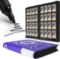 Skiennix Lorcana Card Binder - Premium 16 Pocket Trading Card Album in Classic Purple for 1024 Cards