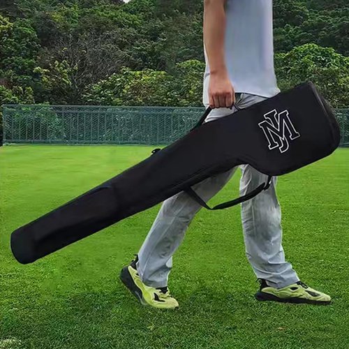 MJ for a Few Clubs Foldable Carry Bag Lightweight Golf Sunday Bag, Soft Golf Pencil Bag Portable Golf Bag…(Black)