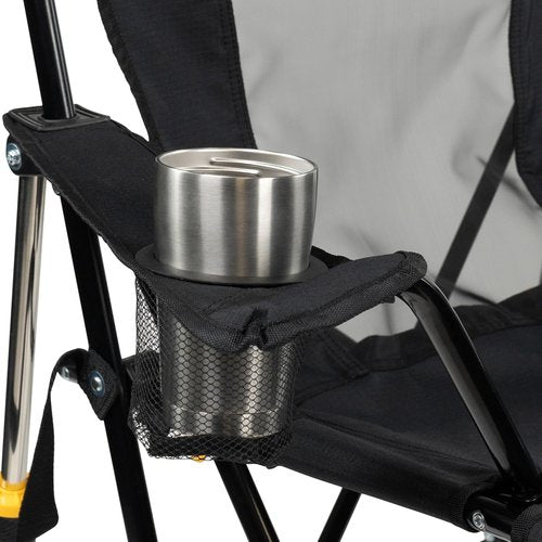 GCI Outdoor Comfort Pro Rocker Camping Chair - Portable Folding Rocking Chair with Armrests & Drink Holder | USC Trojans