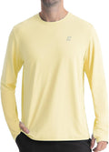 Skiennix Men's UPF 50+ Sun Protection Shirt - UV Long Sleeve Swim Rash Guard | Quick Dry & Lightweight