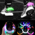 PROLOSO Shoe Lights - 8 Pack Clip-On Safety Lights for Night Running, Walking & Cycling