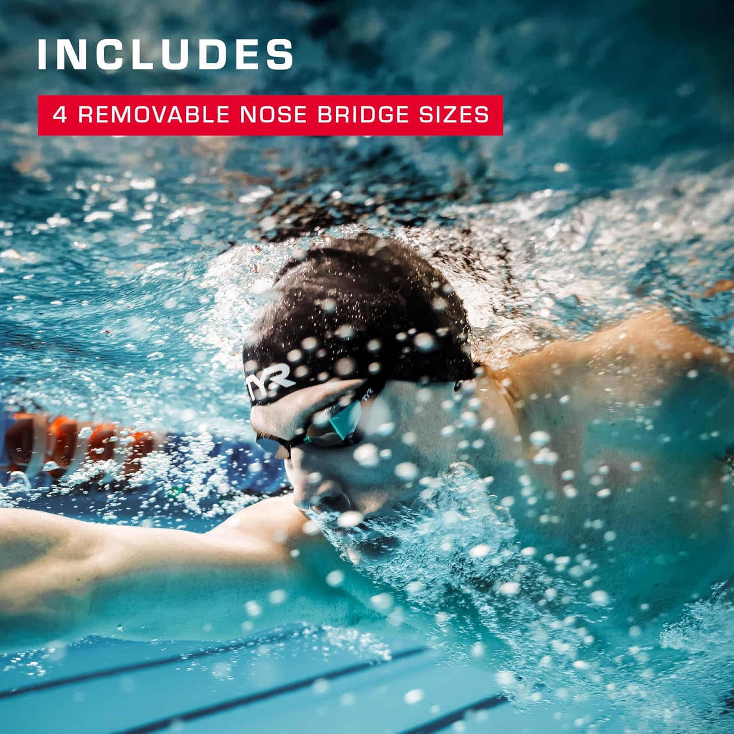TYR Special Ops 2.0 Mirrored Swim Goggles - Anti-Fog, UV Protection, Comfortable Fit for Adults