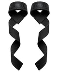 DRSKIN Lifting Straps for Weightlifting Lifting Wrist Straps 26 inch Deadlift Bodybuilding Powerlifting Strength Training Workouts Gym Neoprene Cushioned Cotton (Srtap-black)