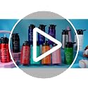 Multicolor 20 oz Aluminum Water Bottles Bulk Set - Thank You Gift, Reusable