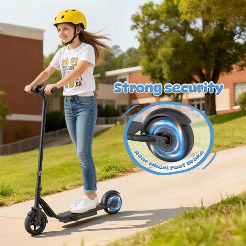 Aovowheel Electric Scooter - High-Speed Folding E-Scooter with 350W/500W Motor | 19-23 Miles Range, Dual Brakes