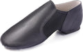Skiennix Jazz Shoes - PU Leather Slip-On Dance Shoes for Kids | Toddler to Big Kid Sizes