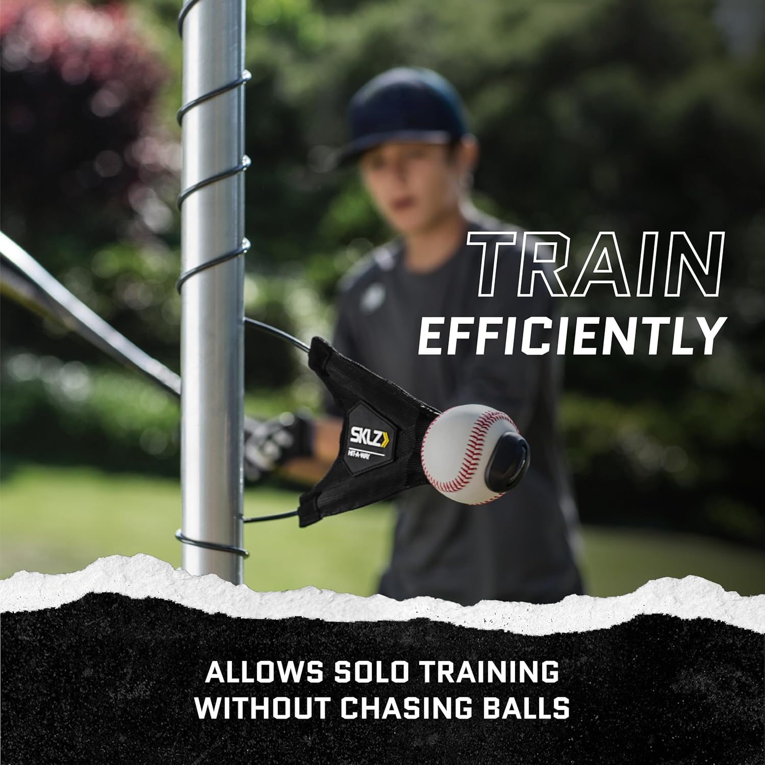SKLZ Hit-A-Way Batting Trainer - Improve Swing Technique for Baseball & Softball