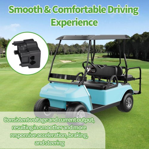 10L0L Golf Cart MCOR Throttle Potentiometer for Club Car DS & Carryall 2001-2004, Accelerator Sensor Motor Controller Output Regulator, Replace OEM 102101101 1021011-01