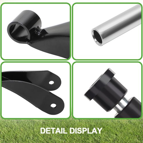 10L0L Golf Cart Leaf Spring Shackles for Club Car Precedent Golf Cart, Including Bushing & Sleeves OEM 1025062-01 102506301 102506601