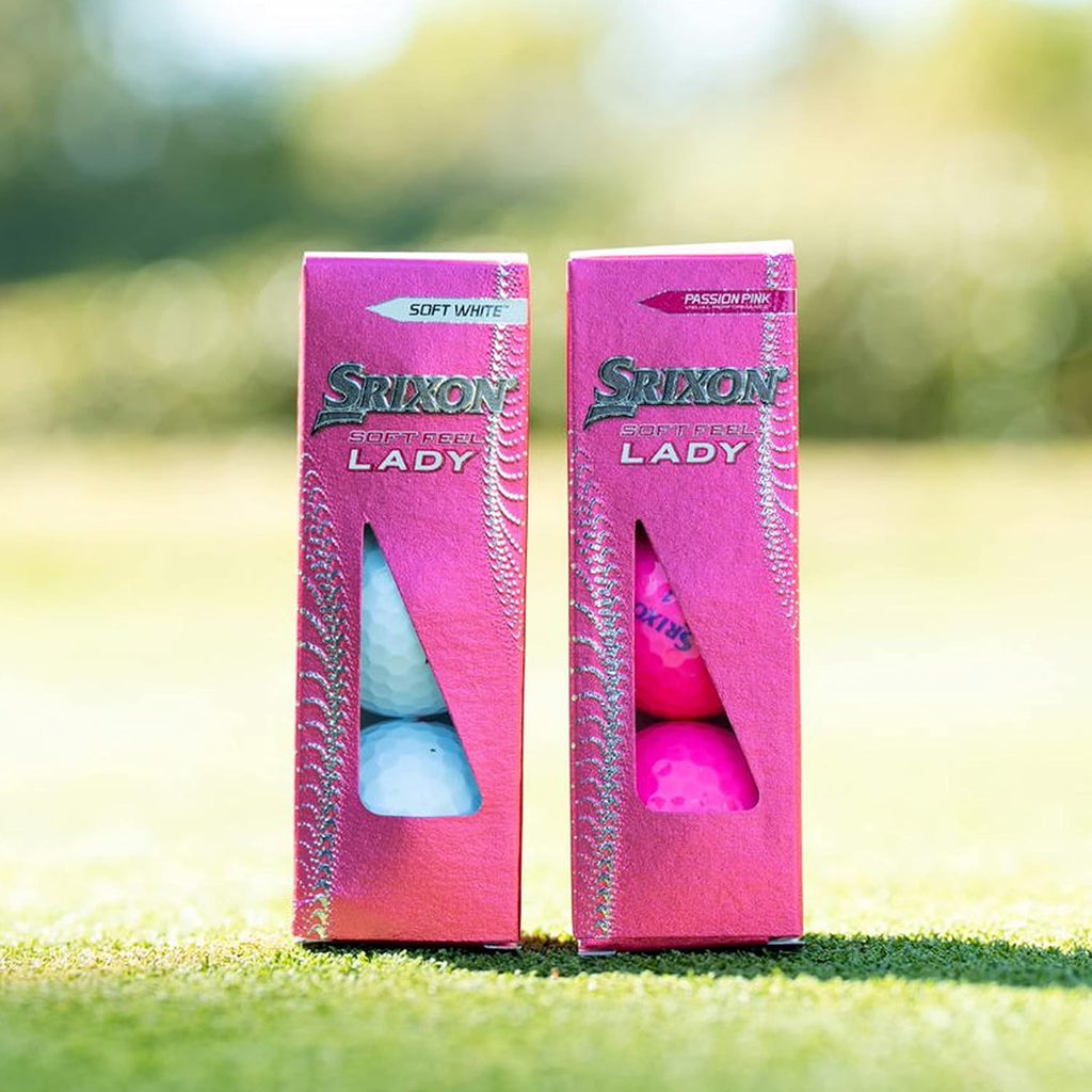 Srixon Soft Feel Golf Balls - Women's Performance Balls for Maximum Distance and Control