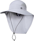 GADIEMKENSD Foldable Sun Hat - UPF 50+ Wide Brim Fishing Hat for Men & Women | Quick Dry & Breathable