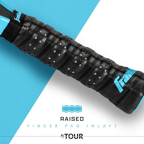Franklin Sports Pro Pickleball Paddles - Tour Series Raw Carbon Fiber T700 - USA Approved | Unibody Design - Gray, Blue & Pink