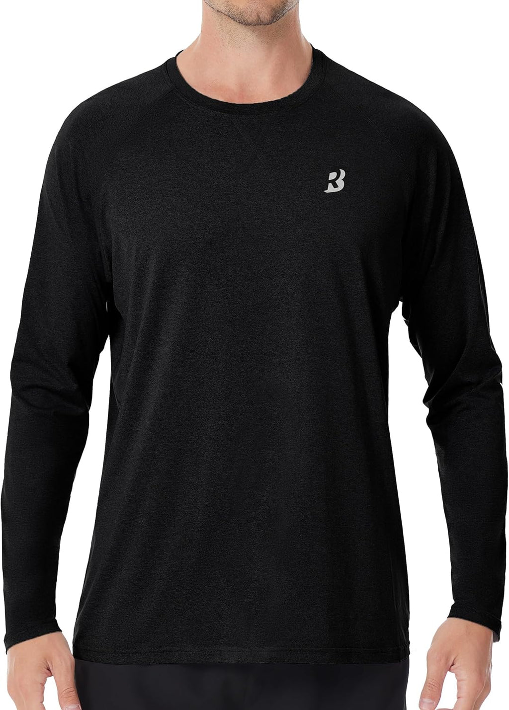 Roadbox UPF 50+ Sun Shirts for Men - UV Protection Long Sleeve Swim Shirt | Quick Dry Rash Guard for Fishing & Hiking