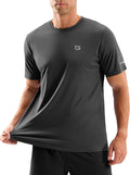 Skiennix Men's Breathable Workout T-Shirts - Lightweight Cooling Dry Fit UPF 50+ Sun Protection Tee