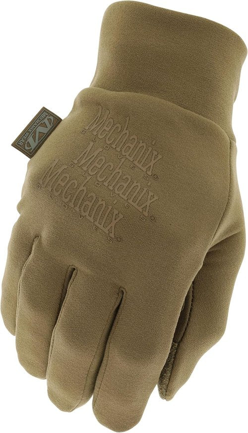 Mechanix Wear ColdWork Winter Work Gloves - SoftShell Micro-Fleece Liner - Touchscreen Compatible - Large - Coyote Brown