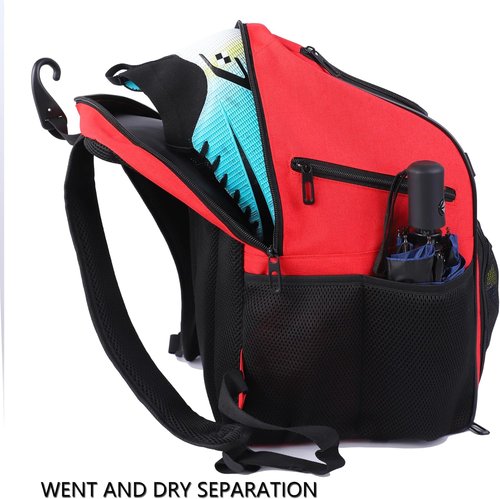 CapsLock Youth Soccer Bag - Versatile Backpack for Soccer, Basketball & Volleyball | Includes Cleat Compartment & Fence Hook