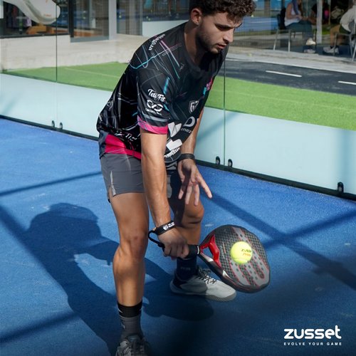 ZUSSET Padel Balls Prime 2025 (3 Pack) | High-Pressure High-Speed Response for Explosive Shots | Reinforced Felt for Extended Durability & Accuracy | Tournament-Ready Padel Ball for Pro Competitions