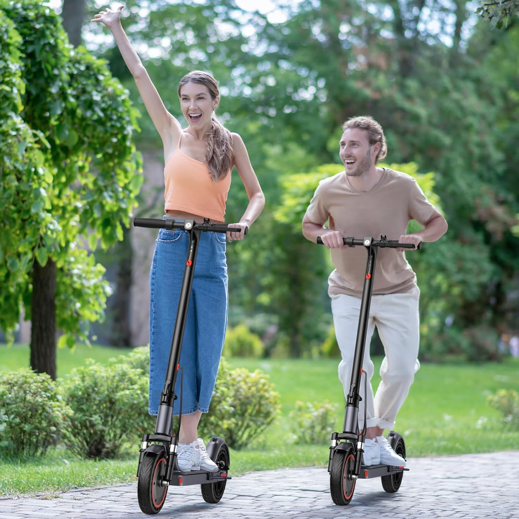 VOLPAM Electric Scooter - Dual Suspension, 500W/800W Motor, 19/22 MPH, Long Range 60/40/31/23 Miles, Max Load 264 lbs