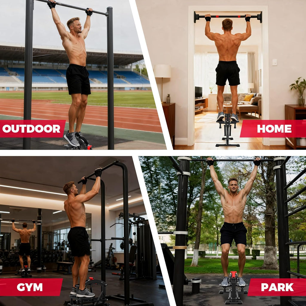 ONETWOFIT Pull Up Assistance Machine - 660 LBS Multi-Function Adjustable Power Assist for Home Gym Fitness