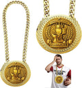 Goat Medal Champion Chain - Sports Award Medal for Football, Soccer & Basketball | Fun Trophy for All Ages