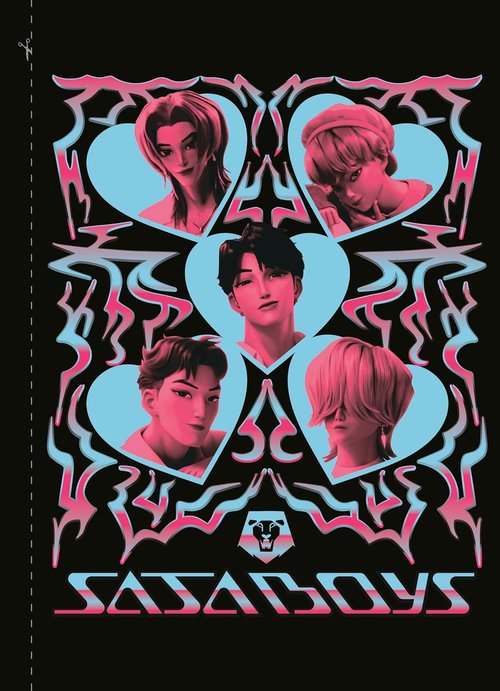 KPop Demon Hunters | Official Poster Book Featuring Stunning Artwork & Exclusive Designs
