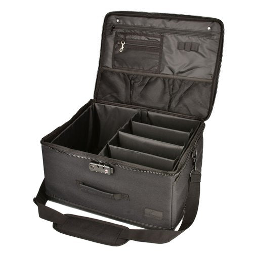 Northwest Coast Golf Shoe Bag - Trunk Organizer with Lock and Shoulder Strap - Large Travel Bag for Accessories and Clothing - Includes Golf Tee Bag