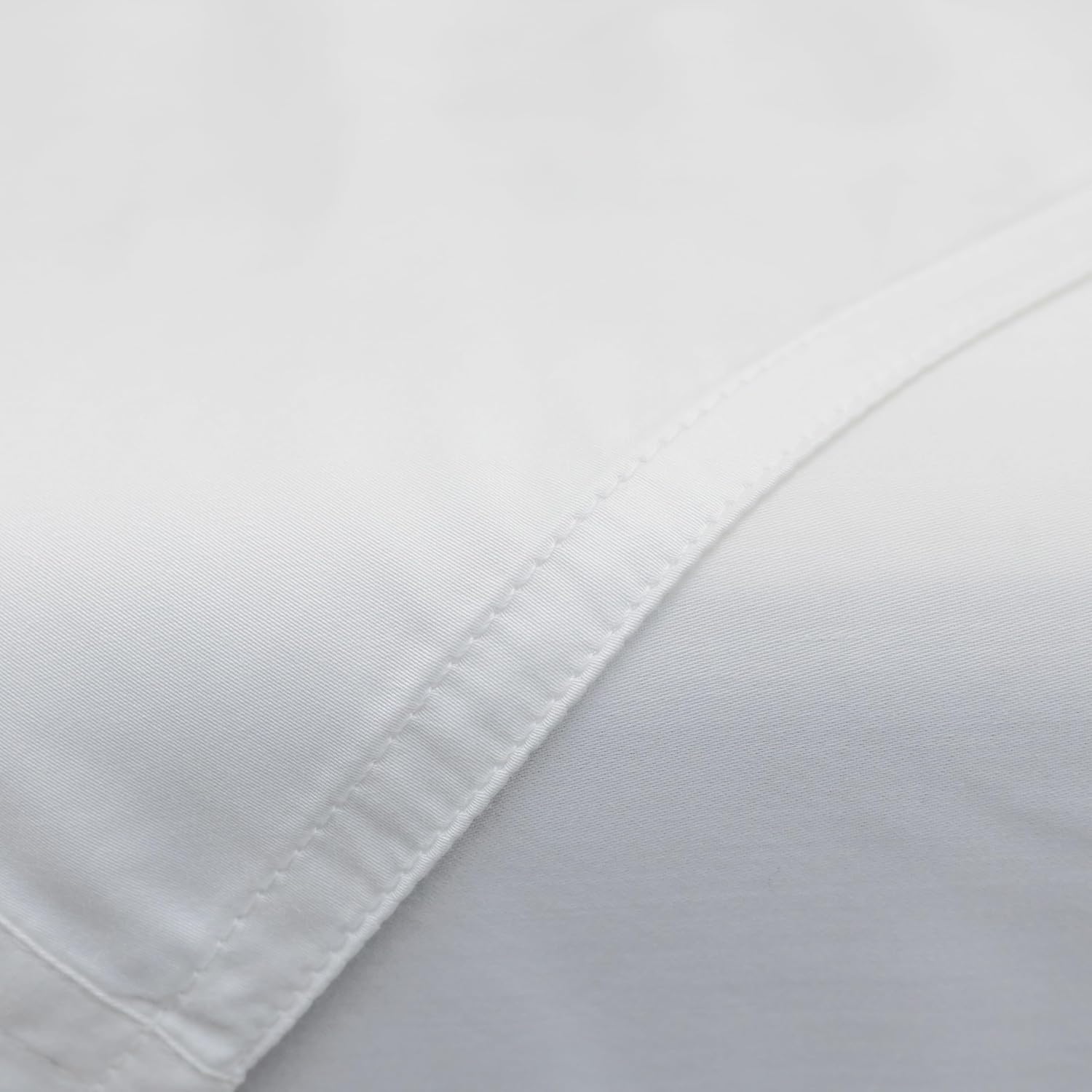 Sleep Haven 300 Thread Count Viscose Bamboo Sheets - Cooling Sateen Weave Set, 18" Deep Pocket, Queen (White)
