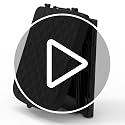 XL Portable Folding Camping Toilet - Black, Lightweight & Durable