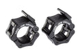 IRON COMPANY Ironcompany.com Lock-Jaw 2 Inch Olympic Barbell Collar Pair Black