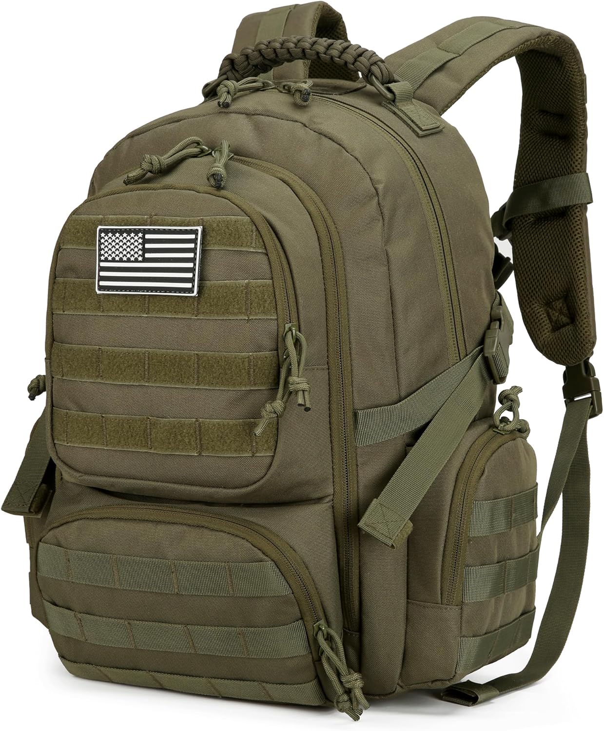Skiennix 30L Military Tactical Backpack - Durable Molle Daypack for Men | Army Green