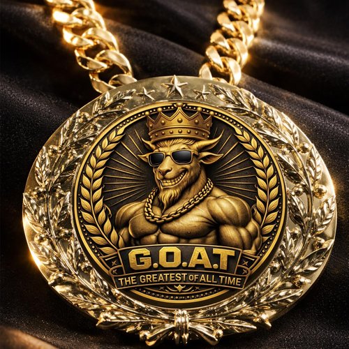 6" Muscle Goat Medal – Champion Sports Award for Football, Soccer & Basketball | Fun Trophy for All Ages