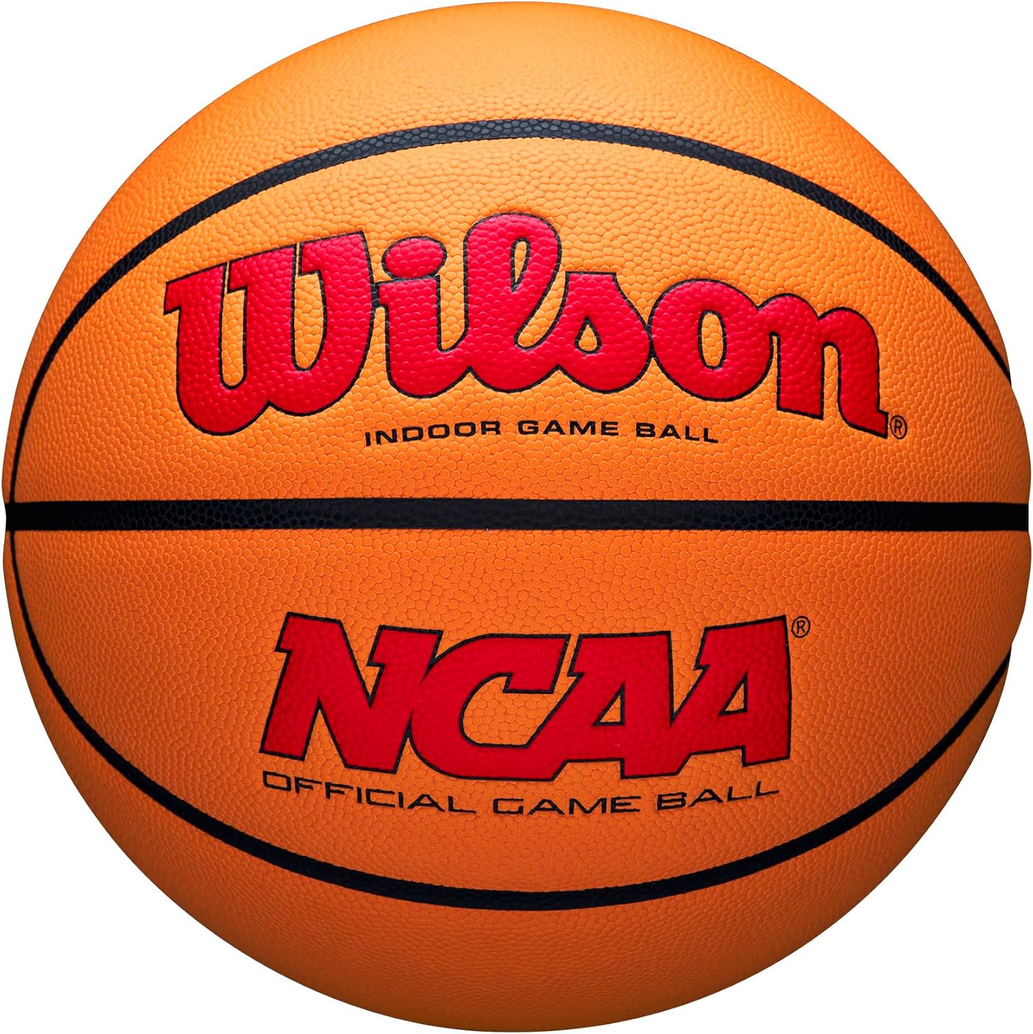WILSON NCAA Evo NXT Official Indoor Game Basketball - Available in Sizes 6 & 7