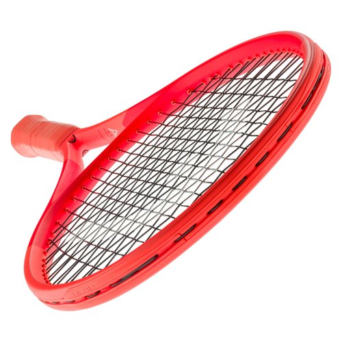 HEAD Radical MP Tennis Racquet - Strung Mid Tension with Velocity 16 Gauge - 4 1/4